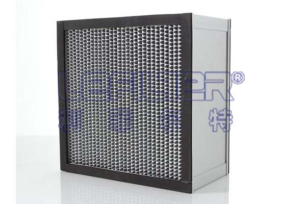 DOP检测铝框无隔板液槽式高效过滤器