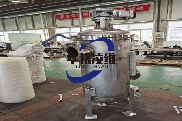 自清洗过滤器的工作原理